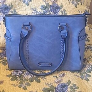 SIMPLY NOELLE DUSTY BLUE BAG